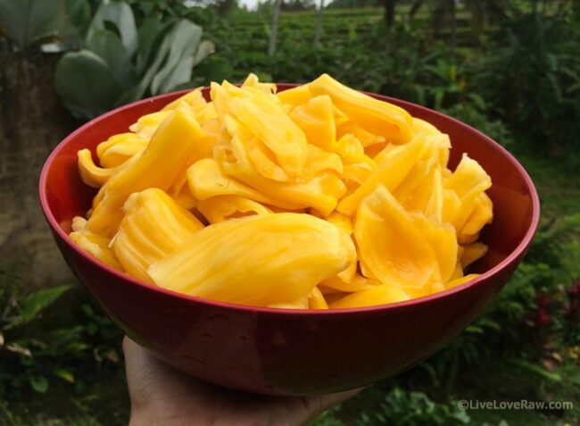 Big bowl of jackfruit
