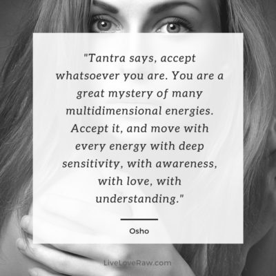 Tantra and sacred sexuality quote