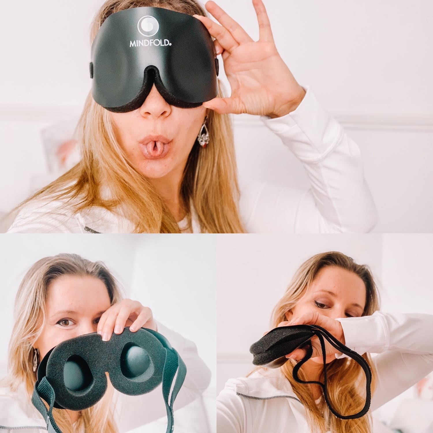 Mindfold sleep mask review by Anya Andreeva, Live Love Raw