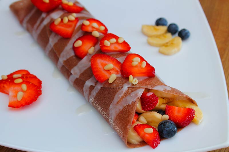 Read more about the article Banana crepes with fruit
