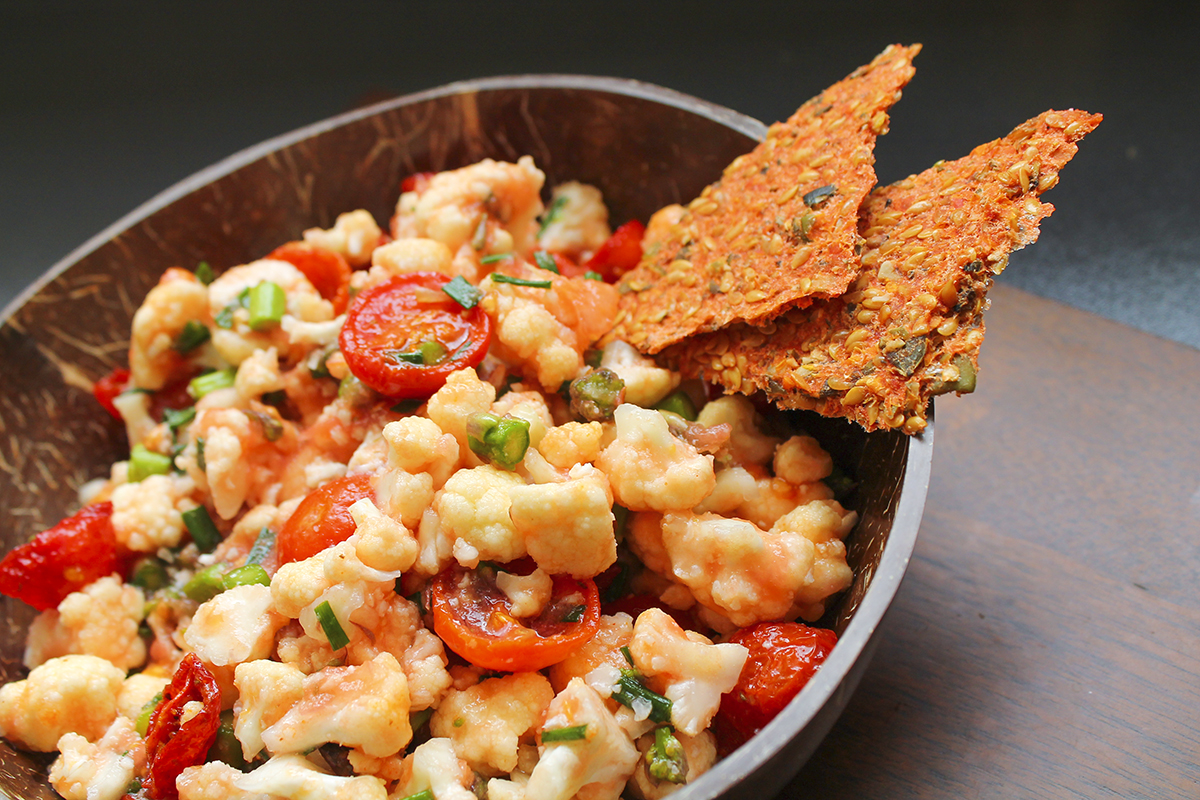 Read more about the article Marinated cauliflower in tomato sauce
