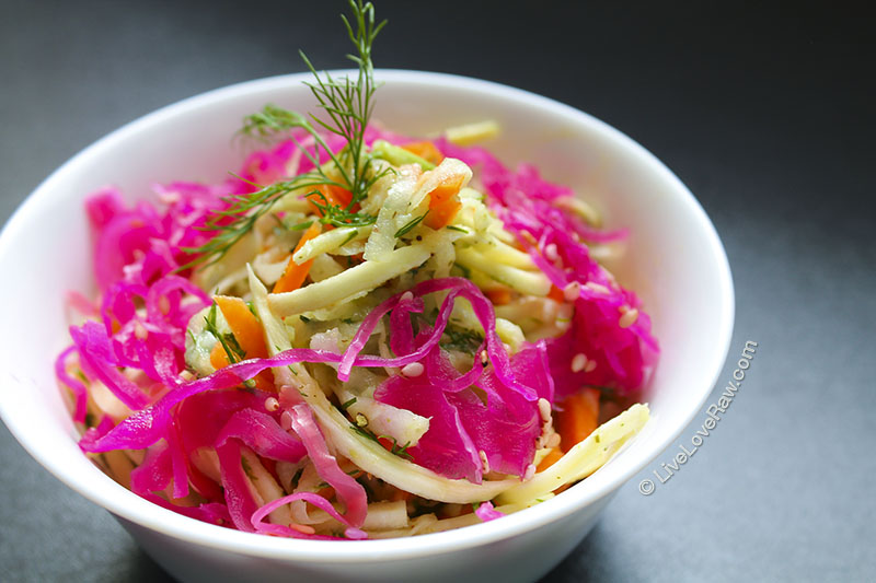 Read more about the article Raw vegan winter root-vegetable salad